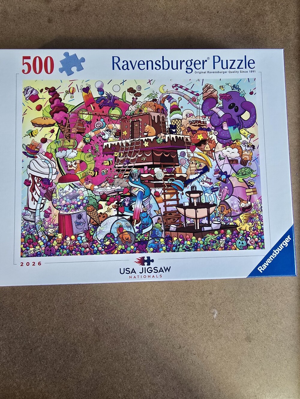 Ravensburger Sweet Playground 500-Piece Puzzle